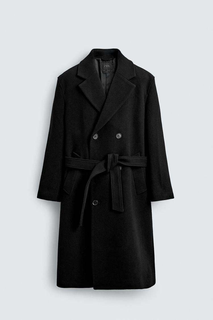 Black Wool Coat